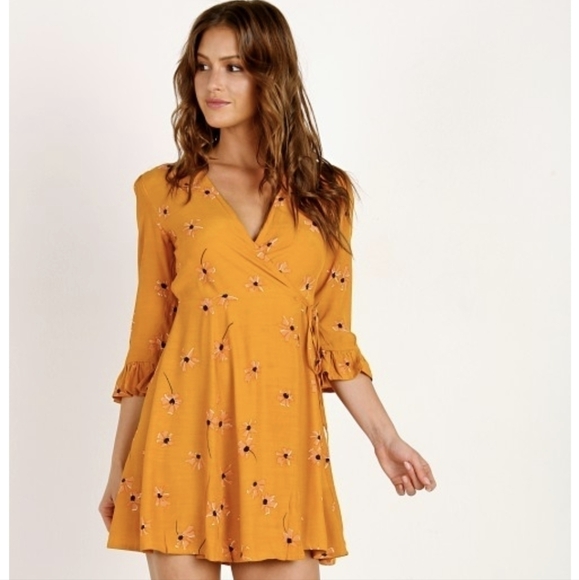 Faithfull The Brand Cavallo Dress Botany Print - Picture 1 of 6